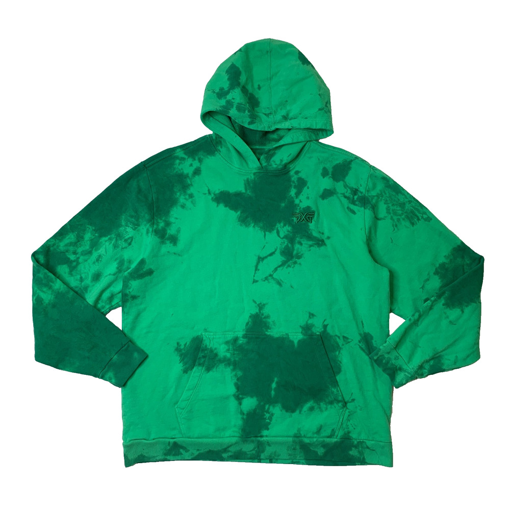 PXG Hoodie Mens Medium Relaxed Fit Tie Dye Fleece Sweatshirt Parsons Xtreme Golf